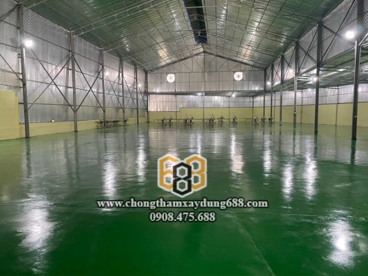 Công ty 688 - Đơn vị thi công epoxy tại Long An chuyên nghiệp đúng kỹ thuật